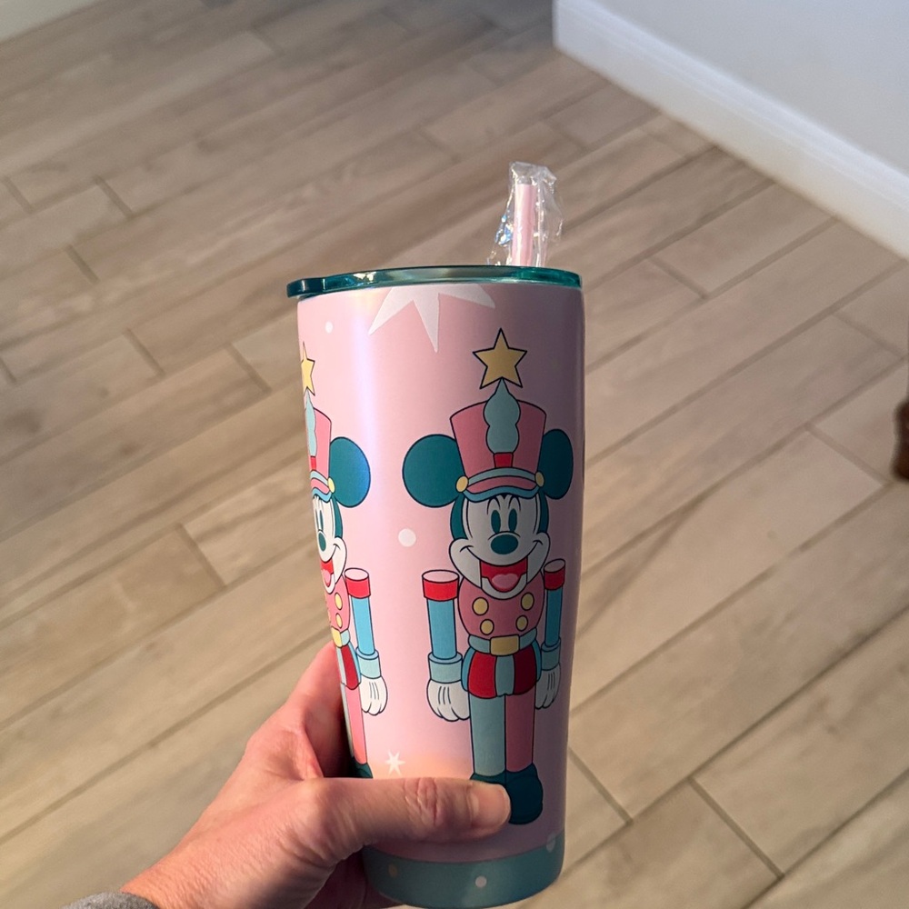 Disney Nutcracker Mickey Mouse Tumbler- brand new authentic Disney product